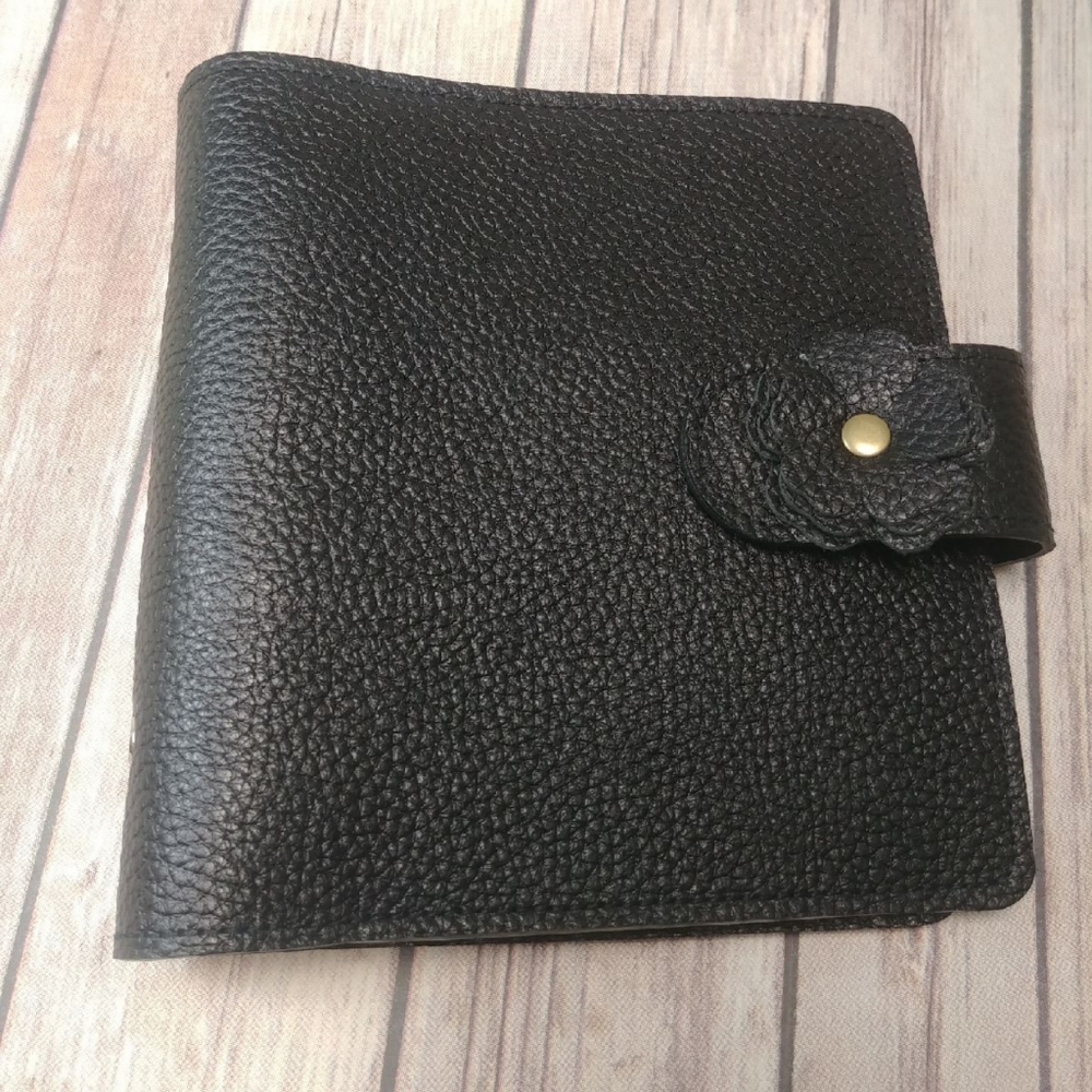 Leather B6 Ring Planner